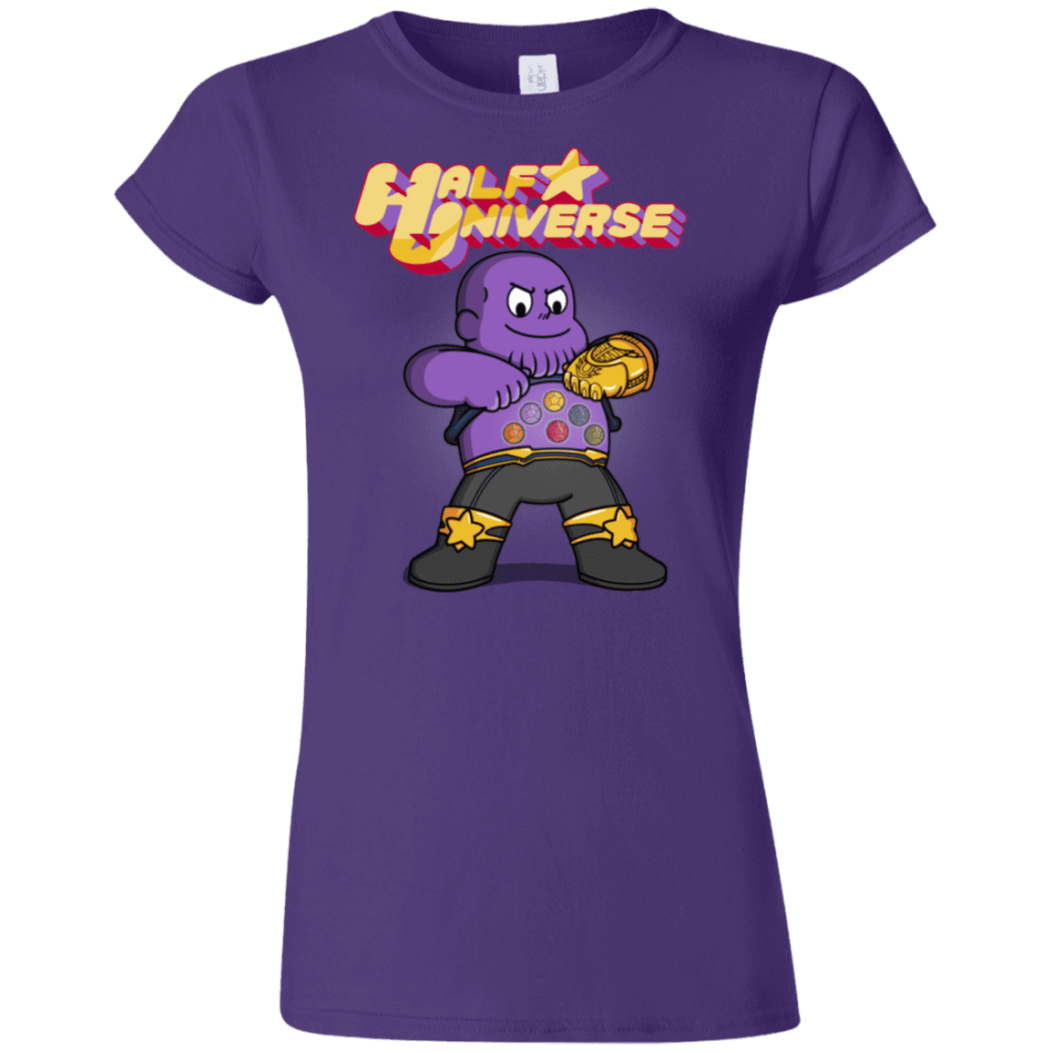 T-Shirts Purple / S Half Universe Junior Slimmer-Fit T-Shirt