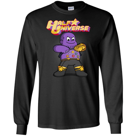 T-Shirts Black / S Half Universe Men's Long Sleeve T-Shirt