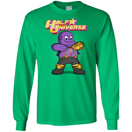 T-Shirts Irish Green / S Half Universe Men's Long Sleeve T-Shirt