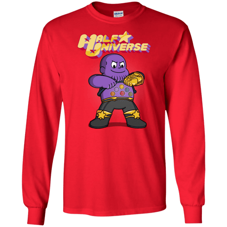 T-Shirts Red / S Half Universe Men's Long Sleeve T-Shirt
