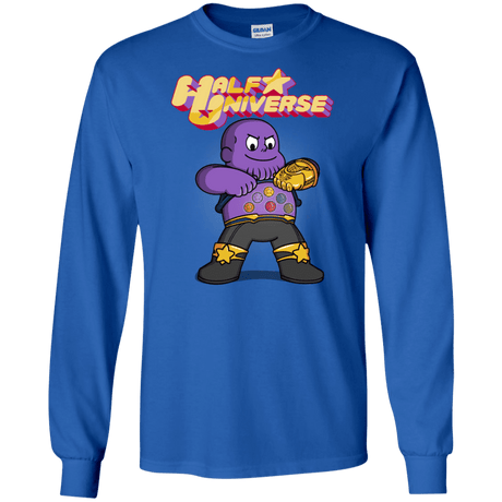 T-Shirts Royal / S Half Universe Men's Long Sleeve T-Shirt