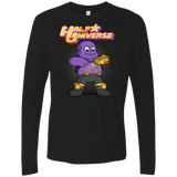 T-Shirts Black / S Half Universe Men's Premium Long Sleeve