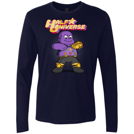 T-Shirts Midnight Navy / S Half Universe Men's Premium Long Sleeve