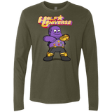 T-Shirts Military Green / S Half Universe Men's Premium Long Sleeve