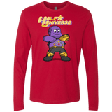 T-Shirts Red / S Half Universe Men's Premium Long Sleeve