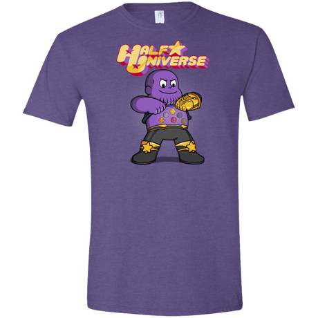 T-Shirts Heather Purple / S Half Universe Men's Semi-Fitted Softstyle