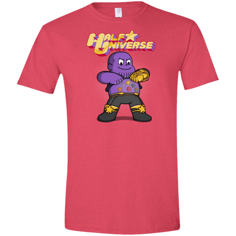 T-Shirts Heather Red / S Half Universe Men's Semi-Fitted Softstyle