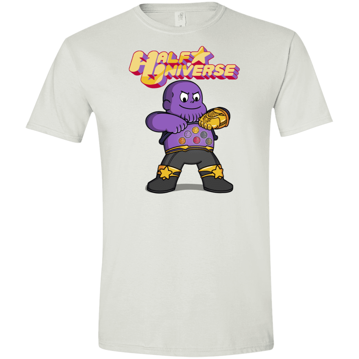 T-Shirts White / X-Small Half Universe Men's Semi-Fitted Softstyle