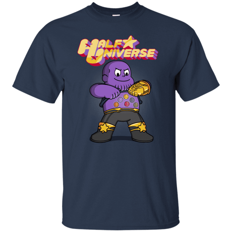 T-Shirts Navy / S Half Universe T-Shirt