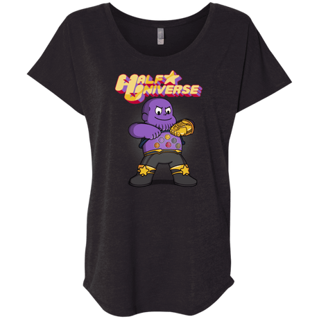 T-Shirts Vintage Black / X-Small Half Universe Triblend Dolman Sleeve