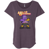 T-Shirts Vintage Purple / X-Small Half Universe Triblend Dolman Sleeve