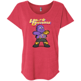 T-Shirts Vintage Red / X-Small Half Universe Triblend Dolman Sleeve