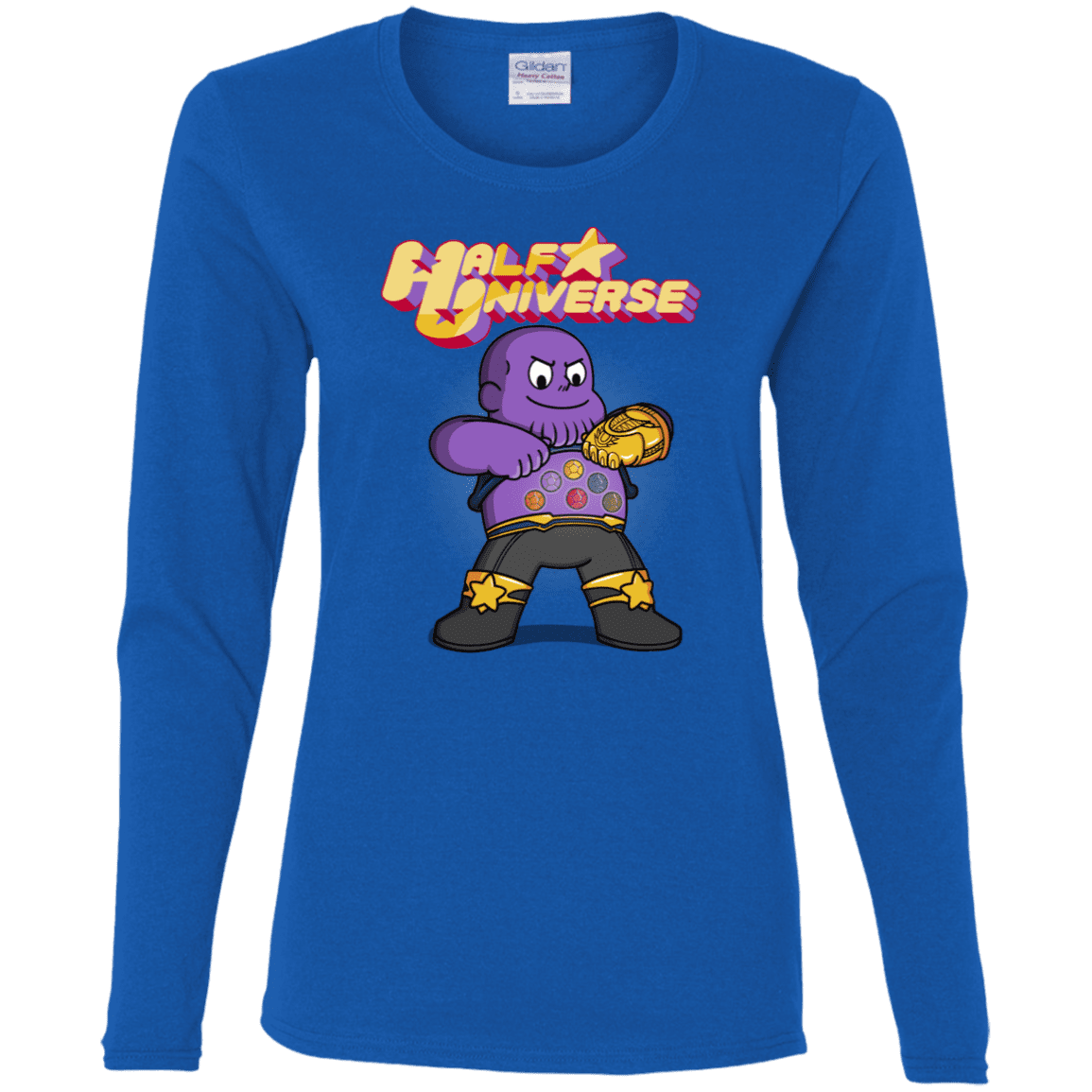 T-Shirts Royal / S Half Universe Women's Long Sleeve T-Shirt