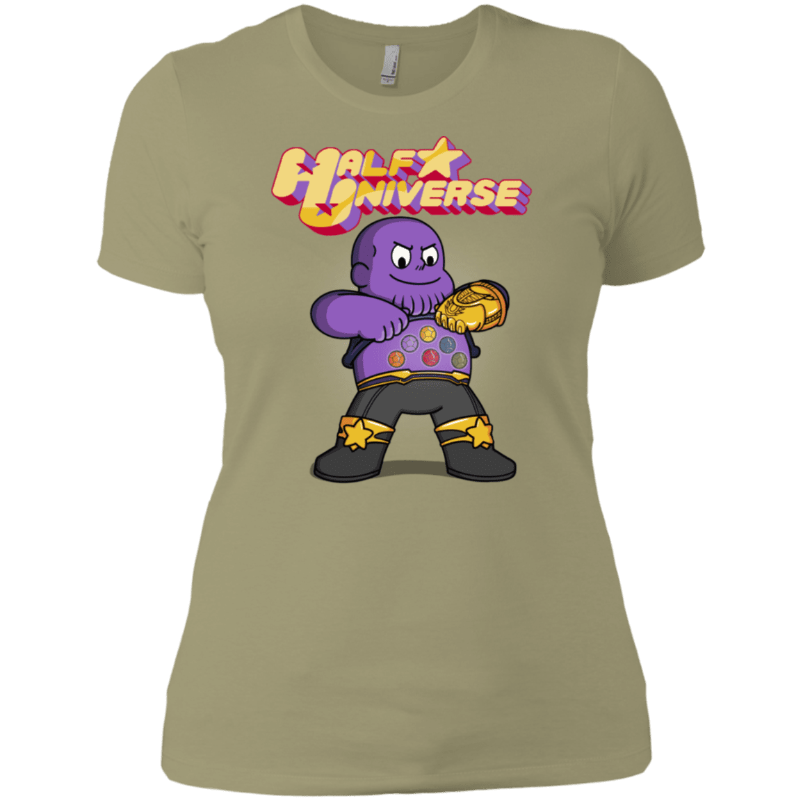 T-Shirts Light Olive / X-Small Half Universe Women's Premium T-Shirt