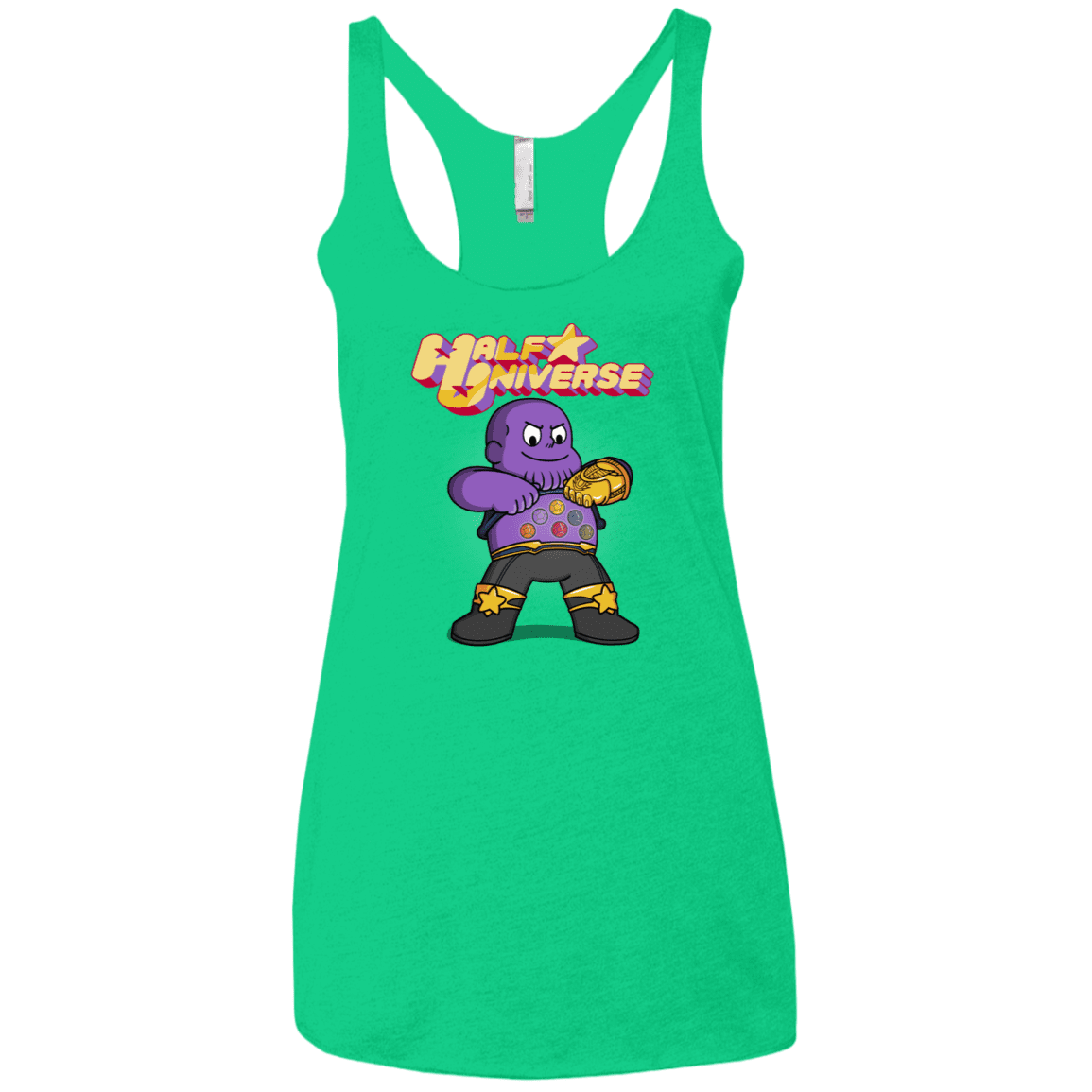 T-Shirts Envy / X-Small Half Universe Women's Triblend Racerback Tank