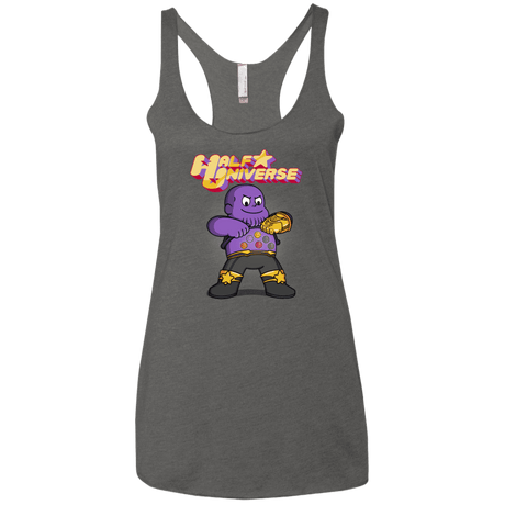 T-Shirts Premium Heather / X-Small Half Universe Women's Triblend Racerback Tank