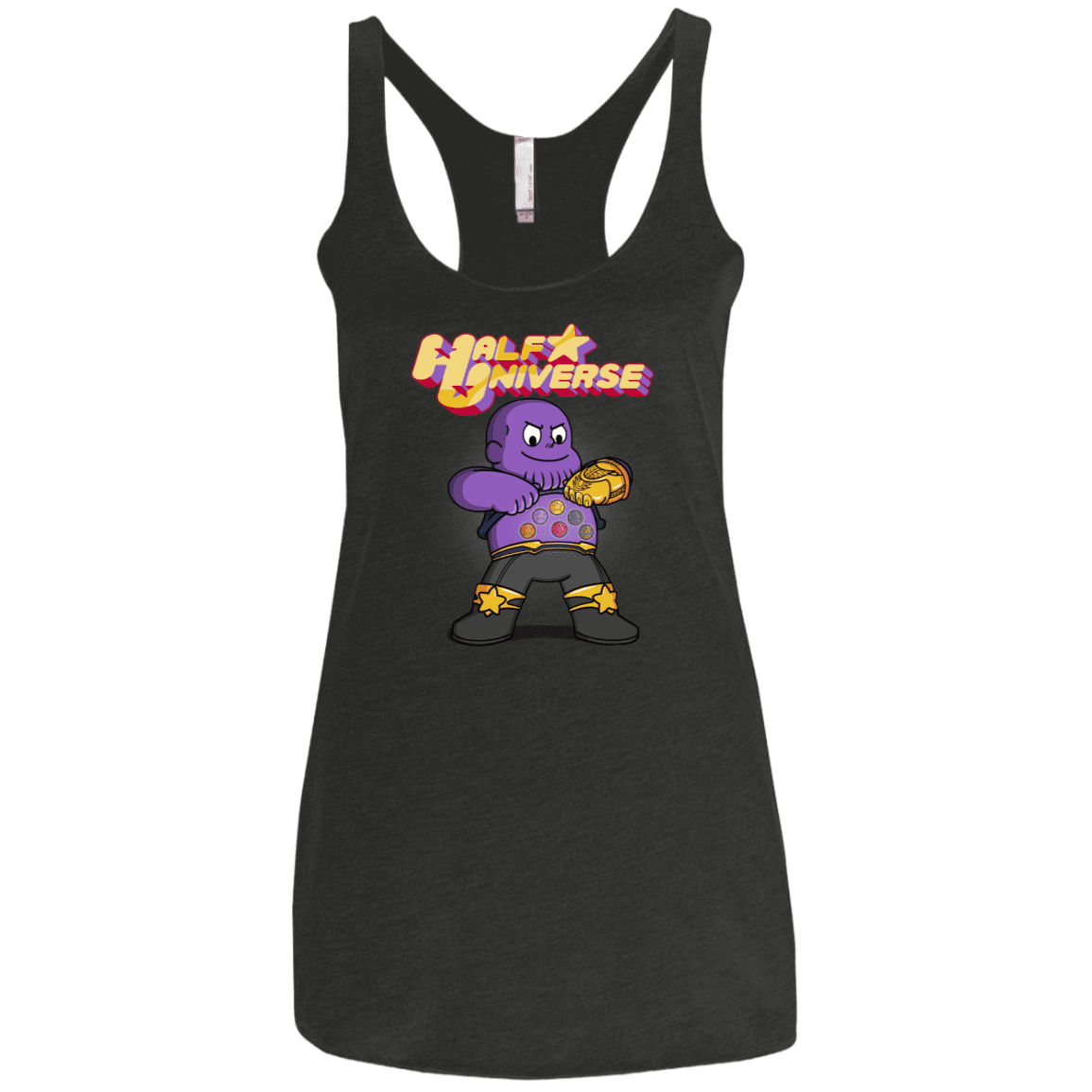 T-Shirts Vintage Black / X-Small Half Universe Women's Triblend Racerback Tank