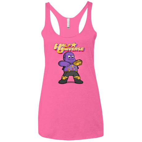 T-Shirts Vintage Pink / X-Small Half Universe Women's Triblend Racerback Tank