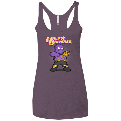 T-Shirts Vintage Purple / X-Small Half Universe Women's Triblend Racerback Tank