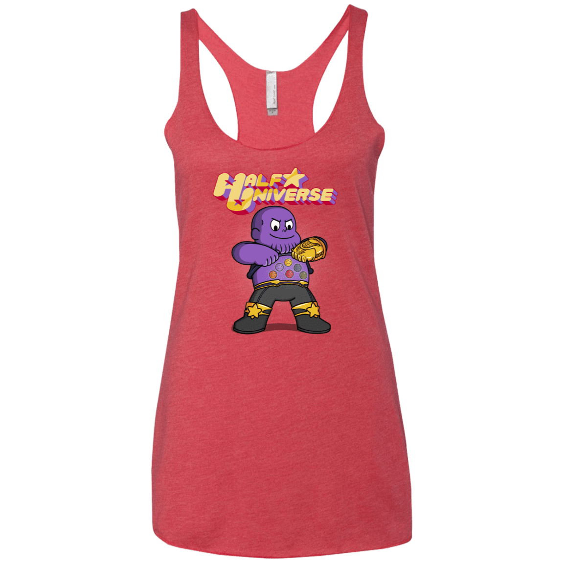 T-Shirts Vintage Red / X-Small Half Universe Women's Triblend Racerback Tank
