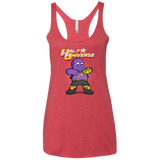 T-Shirts Vintage Red / X-Small Half Universe Women's Triblend Racerback Tank