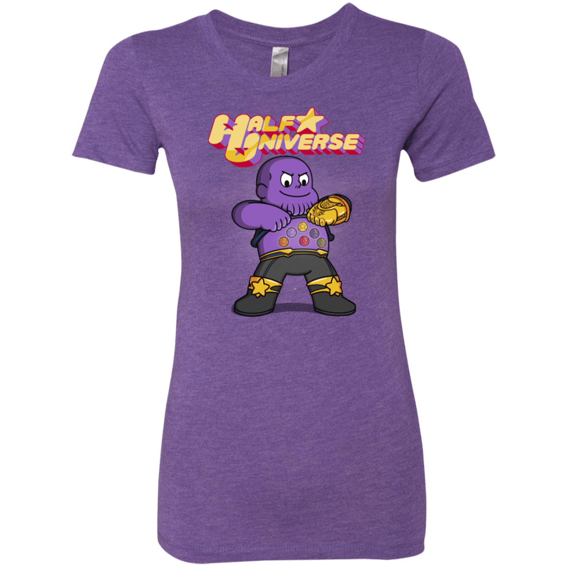 T-Shirts Purple Rush / S Half Universe Women's Triblend T-Shirt