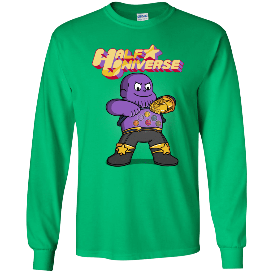 T-Shirts Irish Green / YS Half Universe Youth Long Sleeve T-Shirt