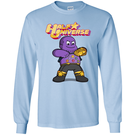 T-Shirts Light Blue / YS Half Universe Youth Long Sleeve T-Shirt