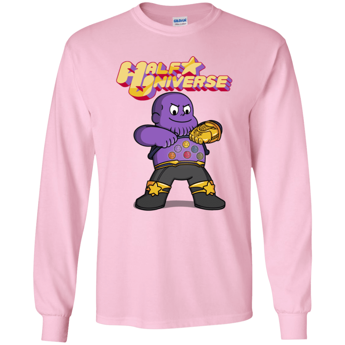 T-Shirts Light Pink / YS Half Universe Youth Long Sleeve T-Shirt