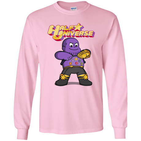 T-Shirts Light Pink / YS Half Universe Youth Long Sleeve T-Shirt