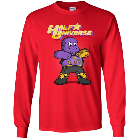 T-Shirts Red / YS Half Universe Youth Long Sleeve T-Shirt