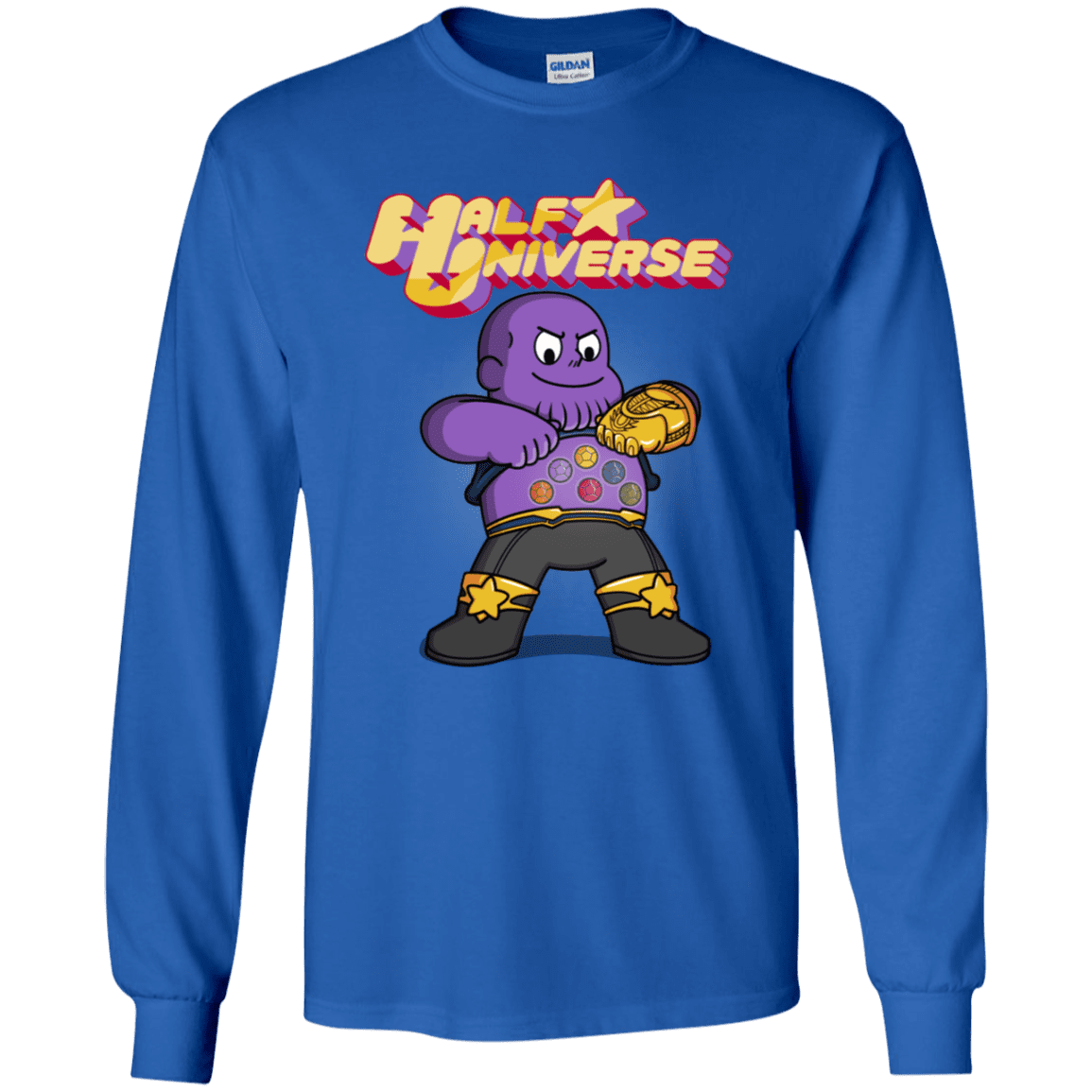 T-Shirts Royal / YS Half Universe Youth Long Sleeve T-Shirt