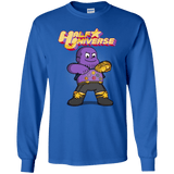 T-Shirts Royal / YS Half Universe Youth Long Sleeve T-Shirt