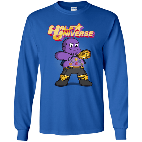T-Shirts Royal / YS Half Universe Youth Long Sleeve T-Shirt