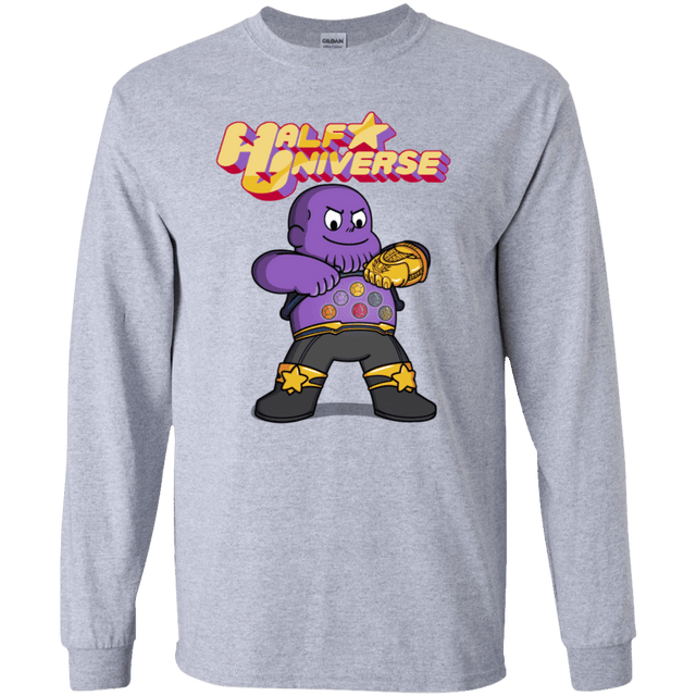 T-Shirts Sport Grey / YS Half Universe Youth Long Sleeve T-Shirt