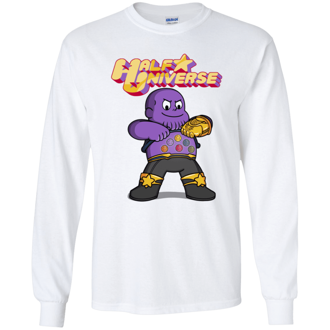 T-Shirts White / YS Half Universe Youth Long Sleeve T-Shirt