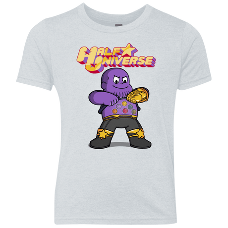 T-Shirts Heather White / YXS Half Universe Youth Triblend T-Shirt