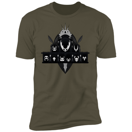 T-Shirts Military Green / S Hall of Masks Men's Premium T-Shirt