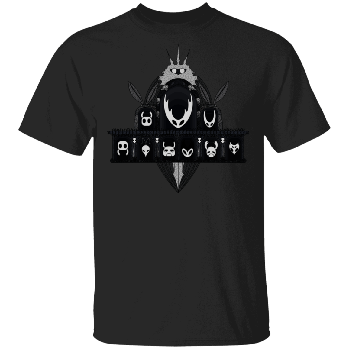 T-Shirts Black / S Hall of Masks T-Shirt