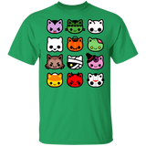 T-Shirts Irish Green / S Hallow Kitties T-Shirt