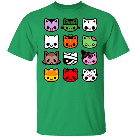 T-Shirts Irish Green / S Hallow Kitties T-Shirt