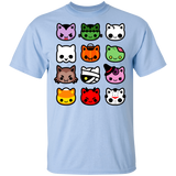 T-Shirts Light Blue / S Hallow Kitties T-Shirt