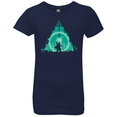 T-Shirts Midnight Navy / YXS Hallowed Ground Girls Premium T-Shirt