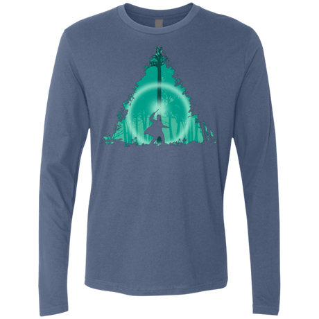 T-Shirts Indigo / Small Hallowed Ground Men's Premium Long Sleeve