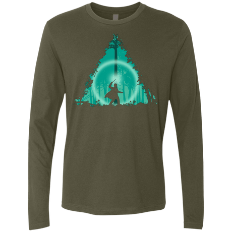 T-Shirts Military Green / Small Hallowed Ground Men's Premium Long Sleeve