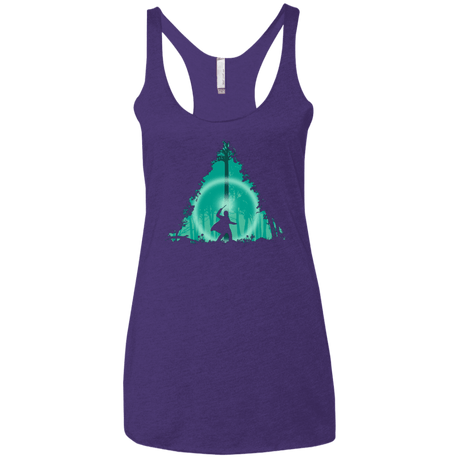 T-Shirts Purple / X-Small Hallowed Ground Women's Triblend Racerback Tank