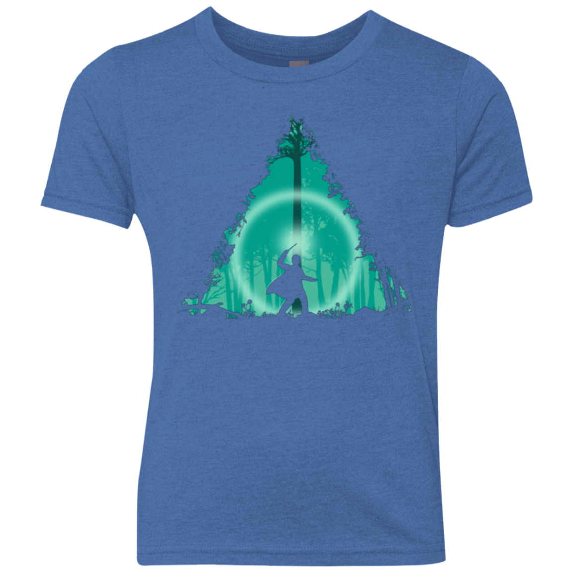 T-Shirts Vintage Royal / YXS Hallowed Ground Youth Triblend T-Shirt