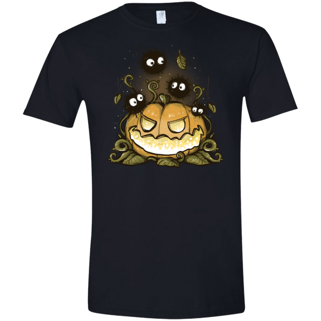 T-Shirts Black / S Halloween Black Soots Men's Semi-Fitted Softstyle