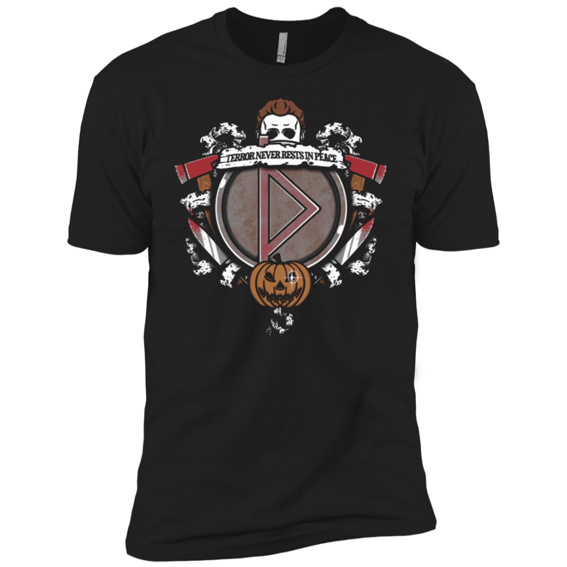 T-Shirts Black / YXS Halloween Crest Boys Premium T-Shirt