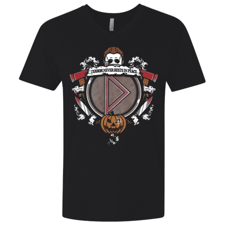 T-Shirts Black / X-Small Halloween Crest Men's Premium V-Neck